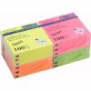Папір для нотаток Buromax with adhesive layer 76х76мм, 100sheets, NEON colors (BM.2312-98) - Image 1