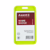 Бейдж Axent чехол SoftTouch матовый, 54х85мм, салатовый (4550V-09-A) - Image 1