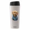 Термокружка ARDESTO Coffee Time Maltipoo 450мл, нержавіюча сталь, бежевий (AR2645MP) - Image 1