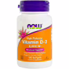 Вітамін Now Foods Вітамін D-3 2000IU, 120 желатинових капсул (NOW-00367) - Image 1