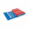 Килимок для фітнесу Toorx Padded Exercise 181х60х2,5 см з антиковзною поверхнею Blu/Rosso (MAT-GE) (931149) - Image 1