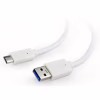 Дата кабель USB 3.0 AM to USB-C 3.0m Cablexpert (CCP-USB3-AMCM-W-10) - Image 1