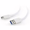 Дата кабель USB 3.0 AM to USB-C 3.0m Cablexpert (CCP-USB3-AMCM-W-10) - Image 1