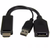 Перехідник HDMI to DisplayPort, 4K 30Hz Cablexpert (A-HDMIM-DPF-01) - Image 1