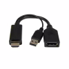 Переходник HDMI to DisplayPort, 4K 30Hz Cablexpert (A-HDMIM-DPF-01) - Image 1