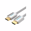 Кабель мультимедійний HDMI M to HDMI M 10.0m V2.0 4K60Hz silver Vention (AABIL) - Image 1