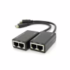Адаптер HDMI extender passive 30m 2xCAT5E/6 Voltronic (YT-SEP HDMI/2P-30m) - Image 1