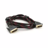 Кабель мультимедийный DVI M to DVI M 3.0m 24+1pin black/red Merlion (YT-DVI(M)/(M)NY/RD-3.0m) - Image 1