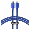 Дата кабель USB-C to Lightning 1.2m 20W blue Baseus (CAJY000203) - Image 1