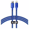 Дата кабель USB-C to Lightning 1.2m 20W blue Baseus (CAJY000203) - Image 1