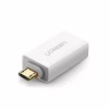 Переходник OTG USB 2.0 AF to Micro 5P US195 white Ugreen (30529) - Image 1