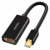 Переходник Mini DisplayPort M to HDMI F 4K 30Hz black Ugreen (40360) - Image 1