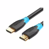 Кабель мультимедийный HDMI M to HDMI M 2.0m 4K60Hz black Vention (AAGBH) - Image 1