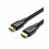 Кабель мультимедійний HDMI M to HDMI M 1.0m 8K60Hz cotton braided black Vention (AAUBF) - Image 1