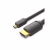 Кабель мультимедийный HDMI M to HDMI micro M 1.0m 4K60Hz black Vention (AGIBF) - Image 1