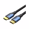 Кабель мультимедійний HDMI M to HDMI M 2.0m 8K60Hz cotton braided blue Vention (ALGLH) - Image 1