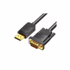 Кабель мультимедийный DisplayPort M to VGA M 1.5m 1080p60Hz black Vention (HBLBG) - Image 1