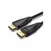 Кабель мультимедийный DisplayPort M to DisplayPort M 1.0m 8K60Hz black Vention (HCCBF) - Image 1