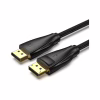 Кабель мультимедійний DisplayPort M to DisplayPort M 2.0m 8K60Hz black Vention (HCCBH) - Image 1