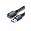 Дата кабель USB 3.0 AM/AF 3.0m black Vention (CBHBI) - Image 1