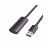 Дата кабель USB 2.0 AM/AF 25.0m Active black Vention (CBKBS) - Image 1