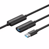 Дата кабель USB 3.0 AM/AF 5.0m Active black Vention (CBMBJ) - Image 1