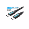 Дата кабель USB-C to USB-C 1.5m 5A black Vention (COTBG) - Image 1
