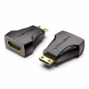 Переходник HDMI to Mini HDMI black Vention (AISB0) - Image 1