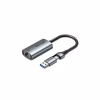 Переходник USB-C + USB A to RJ45 Ethernet 1000Mbps 0.15m aluminum gray Vention (CFQHB) - Image 1