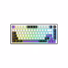 Клавіатура Hator Hellyberry HK75 Mechanical Linear RGB USB UA White/Violet (HK75) - Image 1