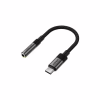 Перехідник USB-C to 3.5mm F 0.15m DAC audio black Acefast (6974316285281) - Image 1