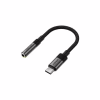 Перехідник USB-C to 3.5mm F 0.15m DAC audio black Acefast (6974316285281) - Image 1
