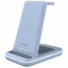 Зарядное устройство Canyon WS-304 Foldable 3in1 Wireless charger Blue (CNS-WCS304BL) - Image 1