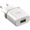 Зарядное устройство HOCO C12Q Smart QC3.0 charger White (6931474716262) - Image 1