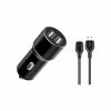 Зарядное устройство XO 1xUSB + cable USB to USB-C TZ09 black (6920680873500) - Image 1