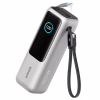 Батарея універсальна Anker 25000mAh, 165W, PD/3/0, QC/3/0, Built-In Double USB-C Cables, silver (A1695H41) - Image 1