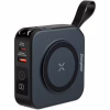 Батарея универсальная Energizer Magnetic Wireless 10000mAh 20W PD, AC зарядка, QI/15W, built-in USB-C (QM10001AC) - Image 1