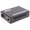 Медіаконвертер RCI 1G, SFP slot, RJ45, standart size metal case (RCI300S-G) - Image 1