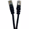 Патч-корд 0.25м UTP cat.5e, CCA, 24AWG, black GEAR (GPC-UTPCCARJ45-0.25B) - Image 1
