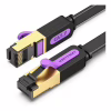 Патч-корд 1m FTP cat 7 RJ-45 black Vention (ICABF) - Image 1