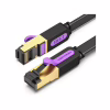 Патч-корд 5m FTP cat 7 RJ-45 black Vention (ICABJ) - Image 1