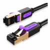 Патч-корд 0.5m S/FTP cat 7 RJ-45 black Vention (ICDBD) - Image 1