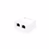 Компьютерная розетка RJ45x2 FTP, 8P8C, cat.5 Ritar (StR-FTP/8P8CRJ45-2 / 01994) - Image 1