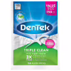 Флосс-зубочистки DenTek Тройное очищение 150 шт. (047700019055) - Image 1