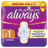 Гігієнічні прокладки Always Platinum Normal Розмір 1 48 шт. (8700216784719) - Image 1
