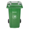 Контейнер для мусора Домівка 120L-B Зеленый 120 л (000033127) - Image 1