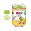 Детское пюре HiPP Яблоки с бананами и печеньем Фрукты и злаки, 190 г (9062300132479) - Image 1