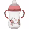 Поїльник-непроливайка Canpol babies Bonjour Paris з силіконовим носиком FirstCup 250 мл Рожева (56/613_pin) - Image 1
