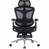 Офісне крісло Sihoo Крісло офісне з підставкою для ніг Sihoo DORO C300 Pro Mesh Black with (DORO-C300-PRO-M101-JT) - Image 1