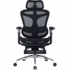 Офисное кресло Sihoo Крісло офісне з підставкою для ніг Sihoo DORO C300 Pro Mesh Black with (DORO-C300-PRO-M101-JT) - Image 1